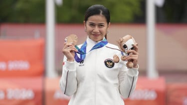 Atlet BMX Racing Indonesia Jasmine Azzahra Raih Medali Perunggu di Asian Games 2026