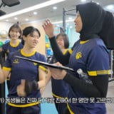 Megawati Hangestri  Cosplay  Pelatih Fisik Hillstate, Lee Min-young Sampai Kewalahan