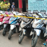 Polsek Menteng Ungkap Komplotan Curanmor, Empat Pelaku dan 12 Motor Diamankan