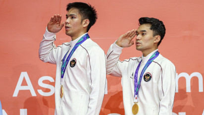 Kata-kata Pertama Leo/Daniel Setelah Persembahkan Medali Emas Ketiga untuk Indonesia di Gelaran Asian Games 2026