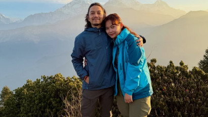 Kondisi Cuaca Gunung Himalaya Lagi Buruk-Longsor, Fiersa Besari Cemaskan Aqia yang Mendaki Annapurna Circuit