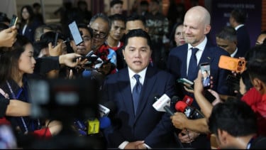 Reaksi Erick Thohir usai John Herdman Kena Hujat Imbas Timnas Indonesia Ditahan Malaysia Tanpa Gol
