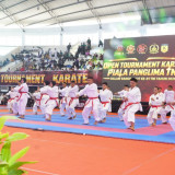 Turnamen Karate Piala Panglima TNI 2026 Dibuka di Malang, Diikuti 3050 Karateka