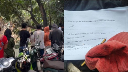 Pelajar SMP di Jaktim yang Diduga Bunuh Diri Tinggalkan Sepucuk Surat, Sebut Belum Bisa Bahagiakan Ayah dan Ibu