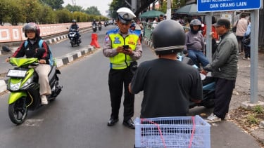 Cegah Pelanggaran Lawan Arus, Ditlantas Polda Metro Jaya Perkuat Pengawasan di Sejumlah Titik