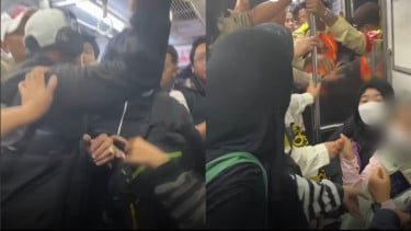 Viral Wanita Dilecehkan di KRL hingga Menangis dan Gemetar, Pelaku Dilabrak Penumpang lalu Ditangkap Petugas