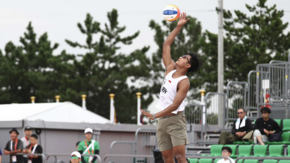 Pelatih Beberkan Kunci Kemenangan Bintang/Sofyan dari Pasangan China di Perempat Final Voli Pantai Asian Games 2026