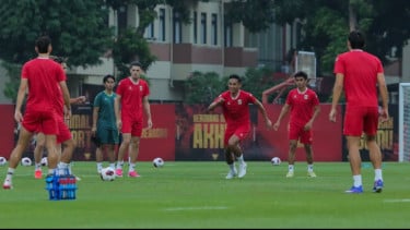 Suasana Riang Gembira Warnai Sesi Latihan Timnas Indonesia Jelang Hadapi Bangladesh, Optimistis Lolos ke Final?