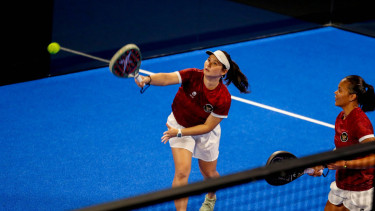 Raih Kemenangan Dua Set Langsung atas Wakil Iran, Novela/Beatrice Kunci Satu Tempat di Perempat Final Asian Games 2026