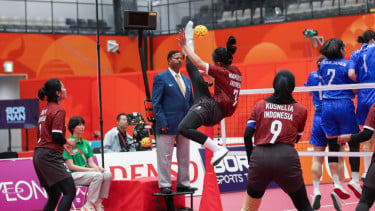 Catat Dua Kemenangan Beruntun, Tim Sepak Takraw Putri Indonesia Bertekad Kalahkan Malaysia untuk Kunci Posisi Puncak