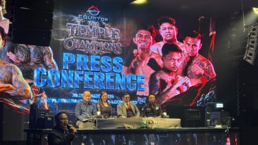 The Temple of Champions Hadirkan Pertandingan Tinju di Kawasan Candi Prambanan