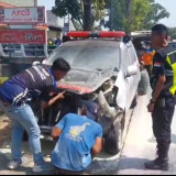 Iring-iringan Ambulans Bawa Jenazah Korban KM Virgo, Kecelakaan Beruntun di Jombang