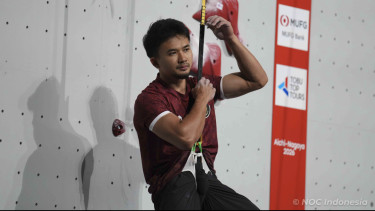 Aditya Tri Syahria Didiskualifikasi, Panjat Tebing Speed Putra Gagal Raih Medali di Asian Games 2026