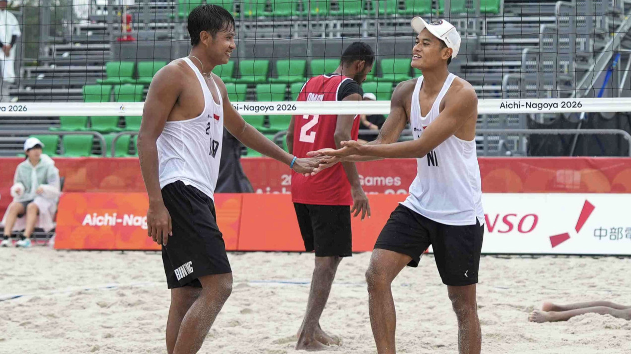 Hadapi Lawan Kuat di Final, Pelatih Sebut Bintang/Sofyan Bertekad Bawa Pulang Medali Emas Voli Pantai Asian Games 2026
            - galeri foto