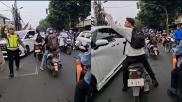 Viral! Ambulans Terhenti di Tengah Jalan Gegara Iring-iringan Rombongan Pejabat, Warga Geram