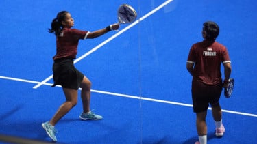 Singkirkan Ganda Putri Filipina dengan Mudah, Fitriana/Fadona Melangkah Mulus ke Babak Final Padel Asian Games 2026
