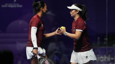Takluk dari Wakil Tuan Rumah, Novela/Beatrice Gagal Wujudkan All Indonesian Final di Cabor Padel Asian Games 2026