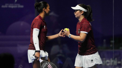 Takluk dari Wakil Tuan Rumah, Novela/Beatrice Gagal Wujudkan All Indonesian Final di Cabor Padel Asian Games 2026