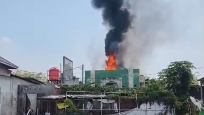 Detik-detik Gedung Ponpes Al Hikmah Jombang Terbakar, Santri Panik Dengar Suara Kretek-Kretek