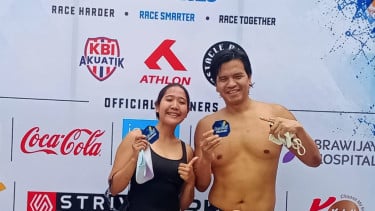 Harlin Rahardjo Sukses Finis di AQUA Fitx Race 2026, Akui Stamina dan Otot Jadi Tantangan