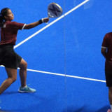 Takluk di Tangan Pasangan Tuan Rumah, Fitriani/Fadona Bawa Pulang Medali Perak asian Games 2026 dari Cabor Padel