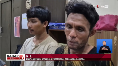 Digerebek Polisi saat Pesta Narkoba, Pria Ini Mengaku Mantan Pemain Sepak Bola Liga Indonesia