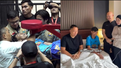 Update Kondisi Dede Sunandar Usai Kolaps Kena Tinju Vicky Prasetyo: Ini Pertandingan Real