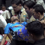Kolaps Usai Kena Bogem Vicky Prasetyo, Dede Sunandar Akui  Bandel  Tak Pakai Pelindung Kepala saat Tinju