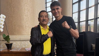 Reuni Persib Bandung di FIFA ASEAN Cup, Kevin Ray Mendoza Sempatkan Kunjungi Umuh Muchtar