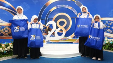 28 Tahun Bank Mandiri, Hadir dan Berbagi Manfaat untuk Masyarakat