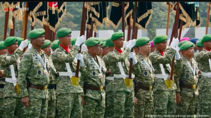 Presiden Prabowo Resmikan 204 Satuan Baru TNI dan Lantik Enam Pangdam di Upacara HUT TNI ke-81