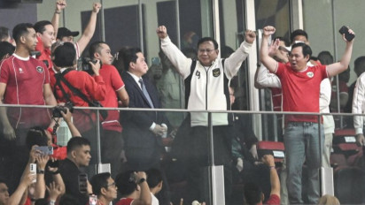 Reaksi Spontan Presiden Prabowo di Tribun Usai Timnas Indonesia Sikat Thailand pada Final FIFA ASEAN Cup 2026