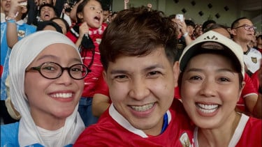 Ada di Tribun Fans Timnas Indonesia di Final FIFA ASEAN Cup, Pedangdut Jirayut Disorot Media Thailand