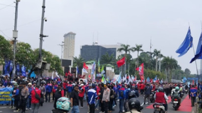 Demo Hari Ini 6 Oktober 2026: Ribuan Personel Gabungan Dikerahkan ke Gedung DPR RI, Kawal Aksi Unjuk Rasa 6.000 Buruh