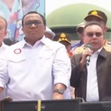 Temui Massa Buruh, Dasco: Pemerintah Telah Menunaikan Janji, Ini Kado Buat Kita Semua