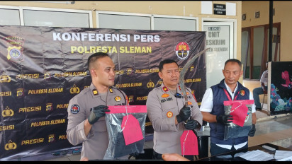 Dendam Pernah Jadi Korban Klitih, Dua Pemuda di Sleman Malah Serang Warga Secara Acak Pakai Celurit