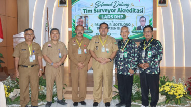 Menuju Layanan Kesehatan Kelas Wahid, RSUD dr. R. Soetijono Blora Jalani Survei Akreditasi LARS DHP