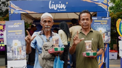 Livin’ Mandiri Berbagi Hadirkan Apresiasi bagi Pekerja Rentan dalam Perayaan HUT ke-28 Bank Mandiri