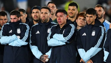 Tangis Enzo Fernandez Pecah dalam Laga Perpisahan Lionel Messi Bersama Timnas Argentina: Sangat Emosional