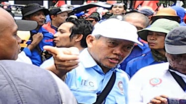 Buruh Datang Untuk Mengawal UU Ketenagakerjaan