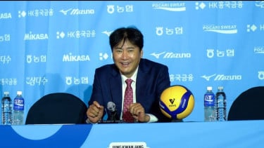 Baru Satu Hari Pimpin Red Sparks, Kwon Sun-chan Akui Grogi Pimpin Vanja Bukilic Cs 