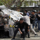 Jelang Pilkades Serentak, Polres Pacitan Gelar Simulasi Sispamkota Hadapi Kericuhan Massa