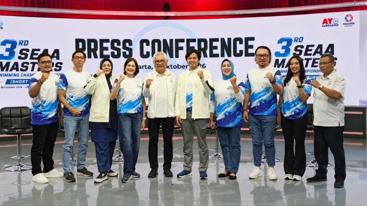 600 Perenang dari 5 Negara akan Ramaikan Ajang 3rd SEAA Masters Swimming Championships 2026 di Jakarta
            - galeri foto