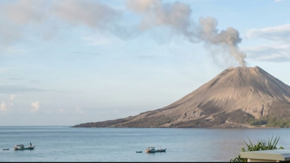 Viral Tsunami 60 Meter Akibat Erupsi Anak Krakatau, Badan Geologi Bongkar Fakta Video TikTok yang Bikin Resah