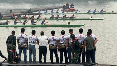 Lomba Bidar Tradisional Kodam II Sriwijaya Jadi Ajang Pelestarian Budaya dan Penjaringan Atlet