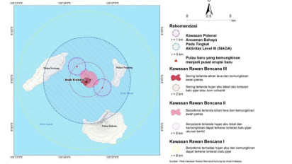 Kondisi Terkini Gunung Anak Krakatau setelah Siaga Level III, BPBD Lampung Pastikan Belum Ada Sebaran Abu Vulkanik di Daratan