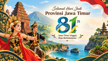 15 Ucapan Selamat HUT ke-81 Provinsi Jawa Timur, Referensi Caption Media Sosial