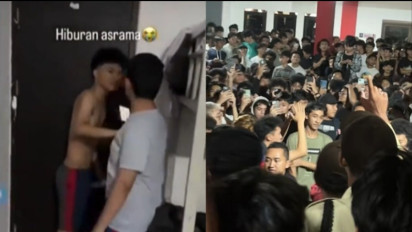 Ratusan Mahasiswa Geruduk Asrama Kampus Diduga Lokasi Bullying Maba Telkom University