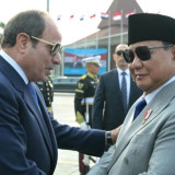 Prabowo Antar Kepulangan Presiden Mesir di Lanud Halim, Jet Tempur TNI AU Ikut Kawal El-Sisi