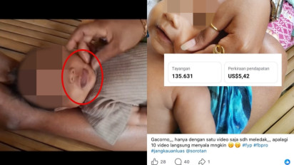Ibu yang Beri Bayi 2 Bulan Sagu Kental Asyik Pamer Cuan dari Facebook Berkat Video Viral: Gacor, Menyala